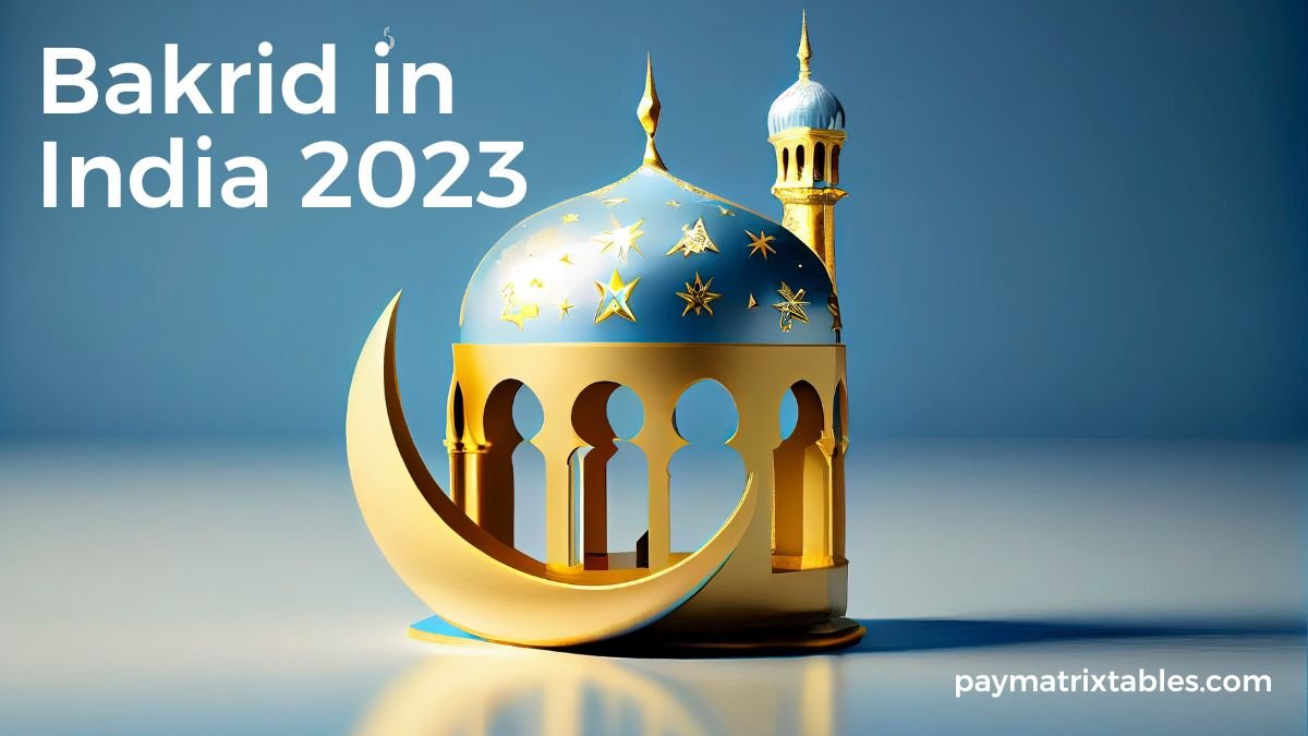 Bakrid in India 2023 PayMatrix